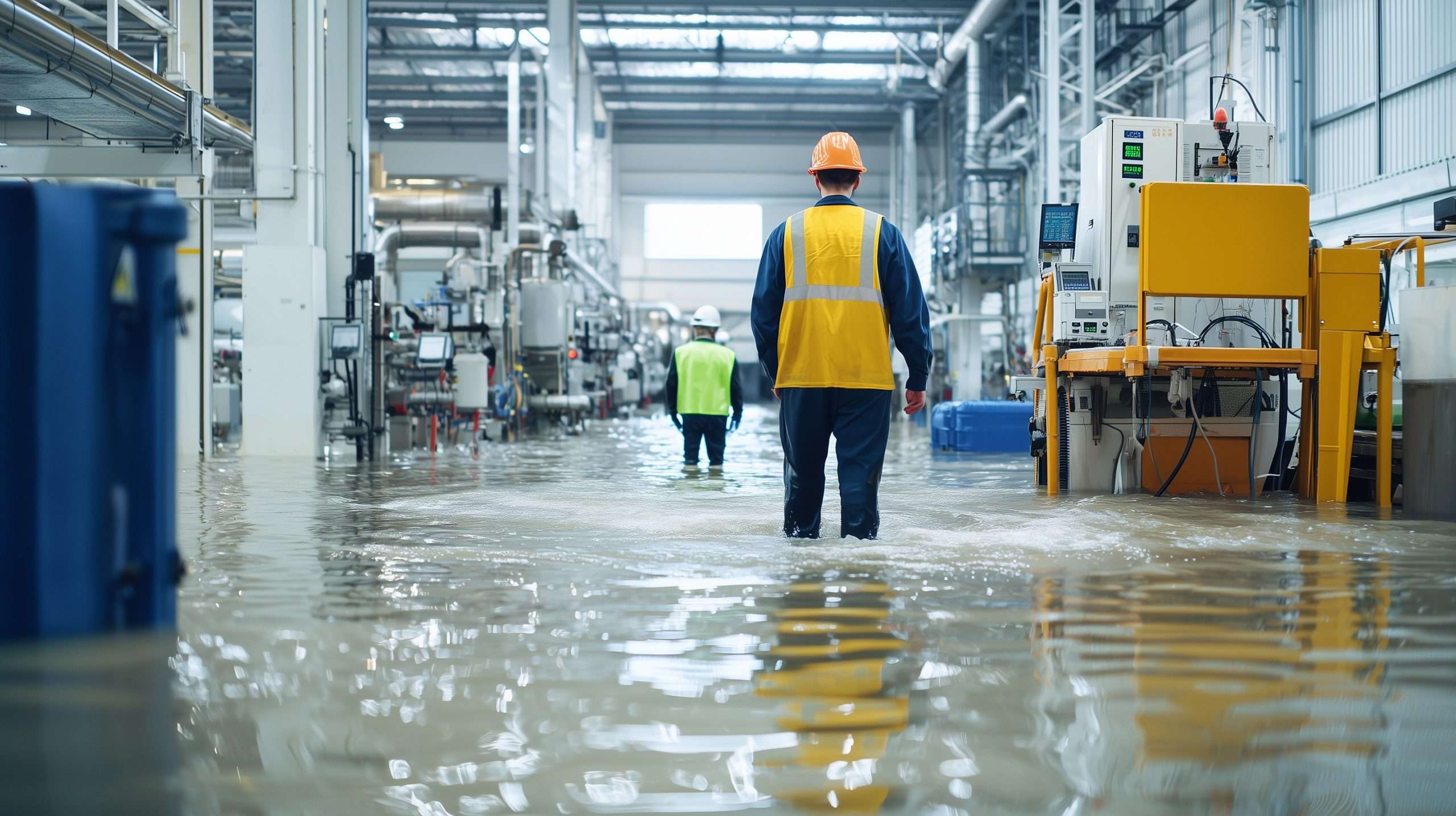 Manufacturing water leak detection systems protecting production equipment