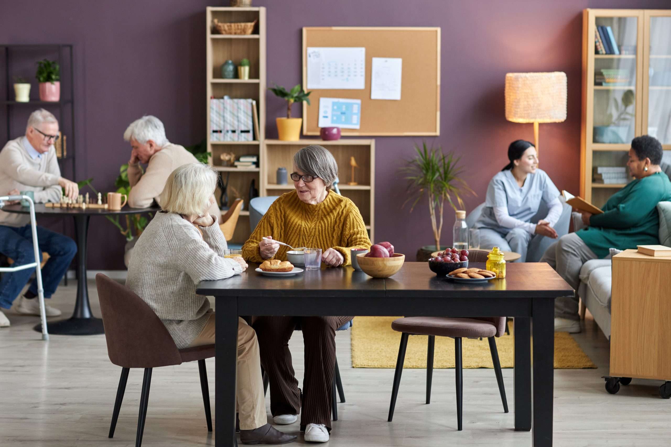 LL97 senior living facility in NYC showing energy monitoring systems for carbon compliance